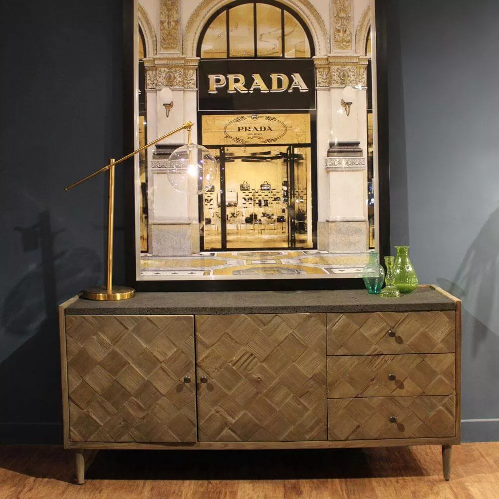 Stonor Sideboard With Three Drawers